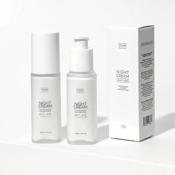 ANTI-AGE NIGHT CREAM - Питательный ночной крем для лица.