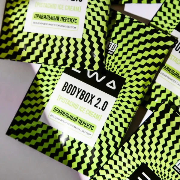 BODYBOX 2.0 PISTACHIO ICE CREAM - Коктейль BODYBOX со вкусом фисташкового мороженого