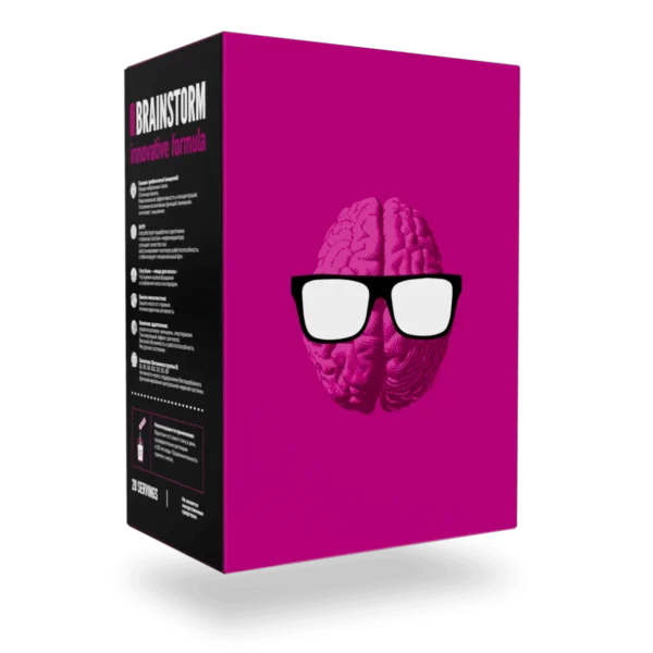 BRAINSTORM — Инновационный продукт для Мозга со вкусом морошки