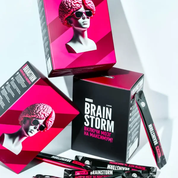 BRAINSTORM — Инновационный продукт для мозга со вкусом вишни