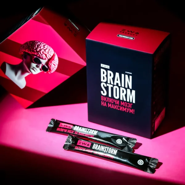BRAINSTORM — Инновационный продукт для мозга со вкусом вишни
