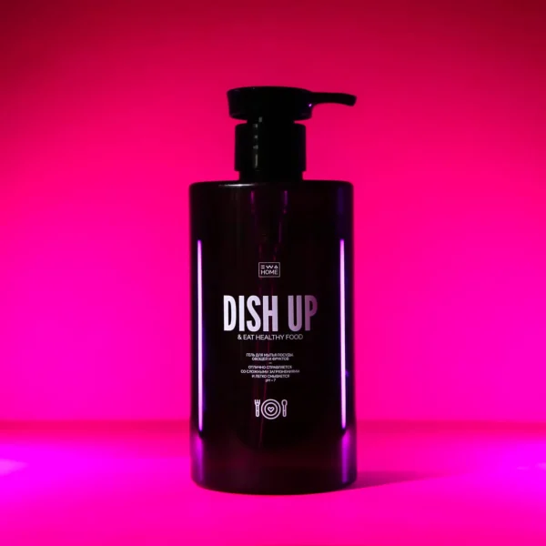 DISH UP — Гель для мытья посуды, овощей и фруктов.