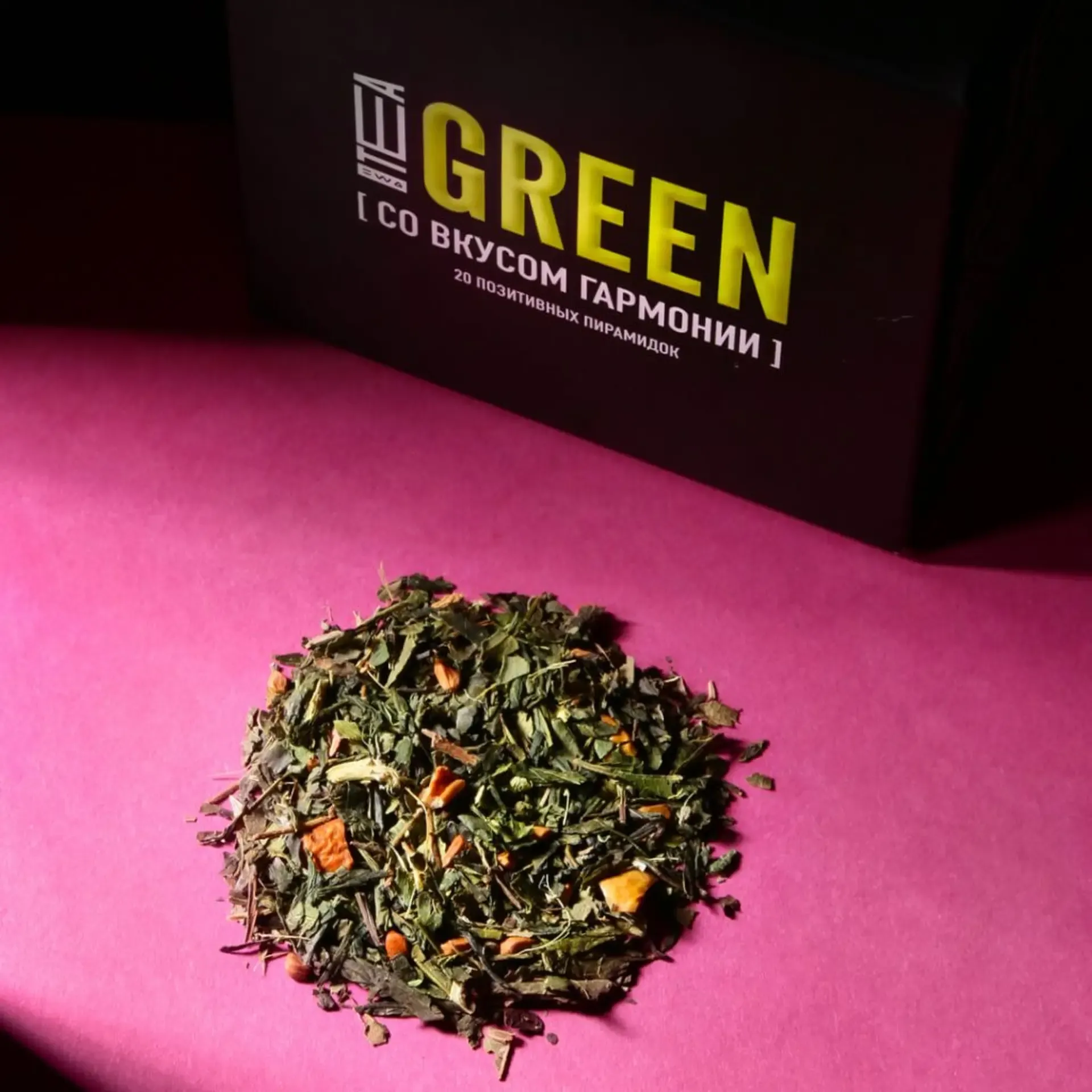 EWA TEA GREEN - Зеленый чай с освежающей мятой и лимонным миртом.