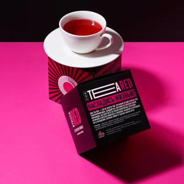 EWA TEA RED - Красный чай с ароматом черной смородины и клюквы.
