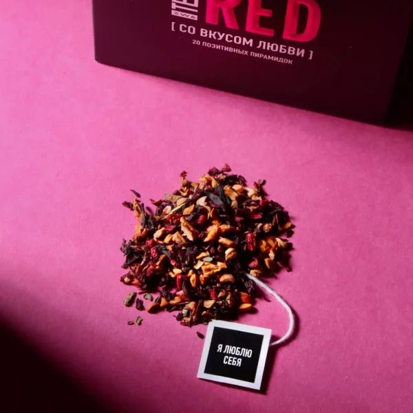 EWA TEA RED - Красный чай с ароматом черной смородины и клюквы.