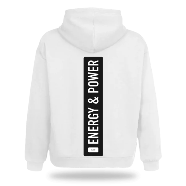 Худи ENERGY&POWER WHITE
