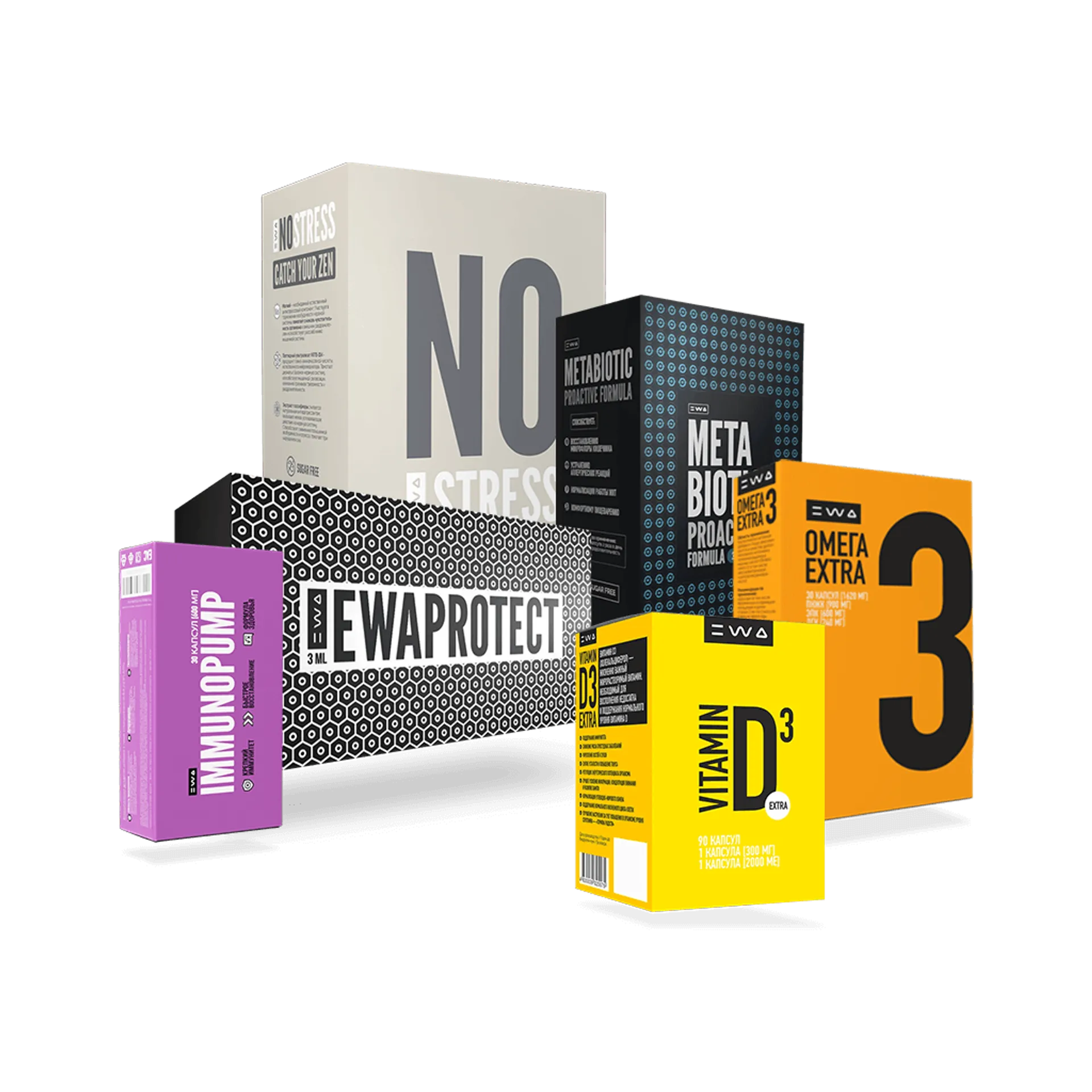 IMMUNO SET — Продукты EWA для поддержки иммунитета и баланса