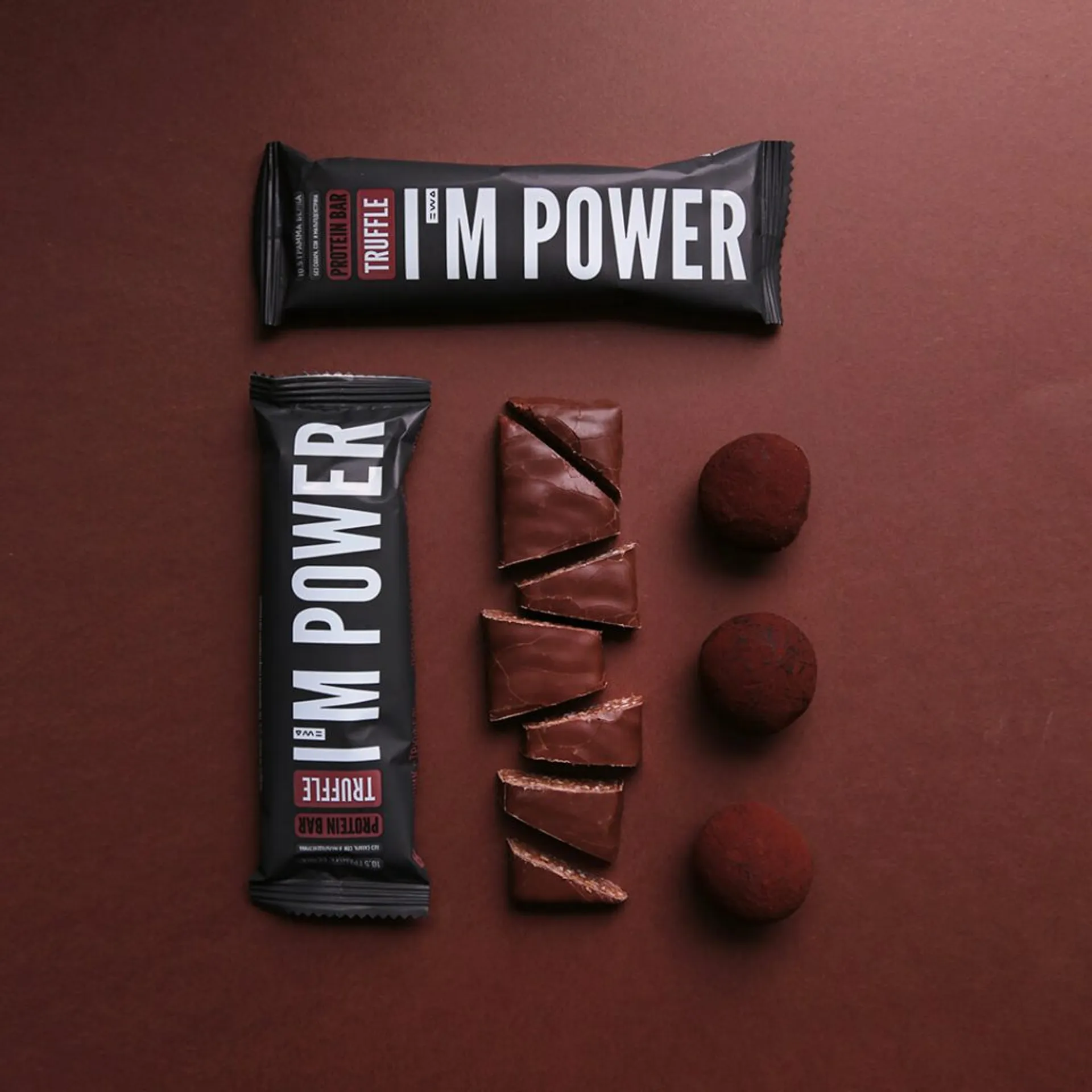 PROTEIN BAR I`M POWER - Протеиновый батончик со вкусом «трюфель».