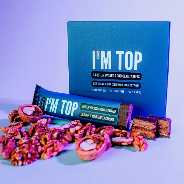 PROTEIN WAFERS I`M TOP — Вафли с высоким содержанием белка