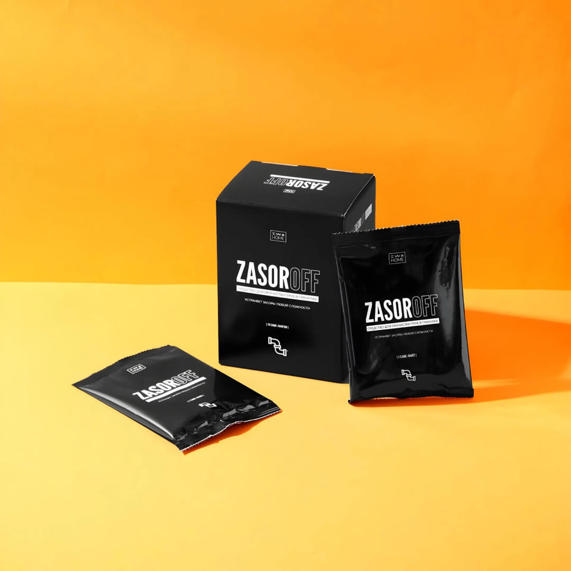 ZASOROFF - Средство для прочистки труб в гранулах.