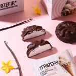 ZEROZEFIR ICE CREAM - Зефирный десерт в глазури со вкусом пломбира.
