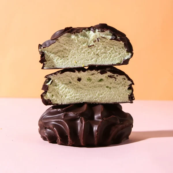 ZEROZEFIR PISTACHIO - Зефирный десерт в глазури со вкусом фисташки.