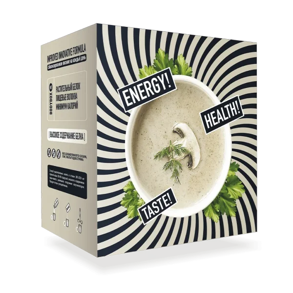 BODYBOX HOT MUSHROOM SOUP - Коктейль BODYBOX HOT со вкусом грибного супа