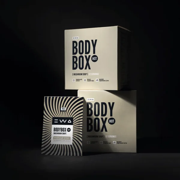 BODYBOX HOT MUSHROOM SOUP - Коктейль BODYBOX HOT со вкусом грибного супа