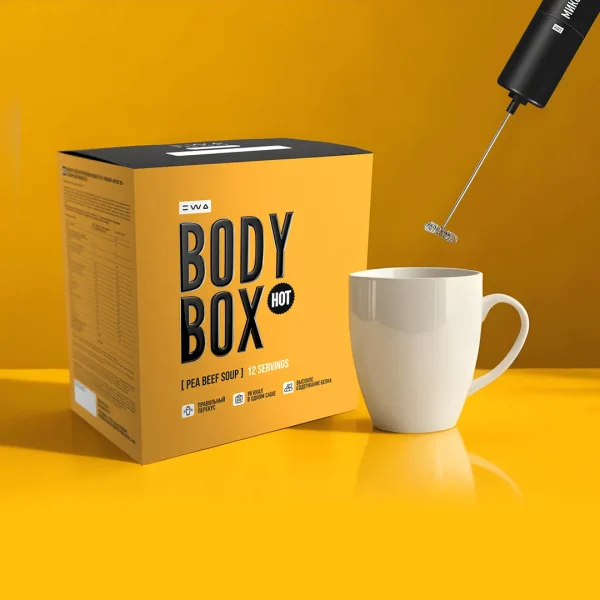 BODYBOX HOT PEA BEEF SOUP - Коктейль BODYBOX HOT со вкусом горохового супа