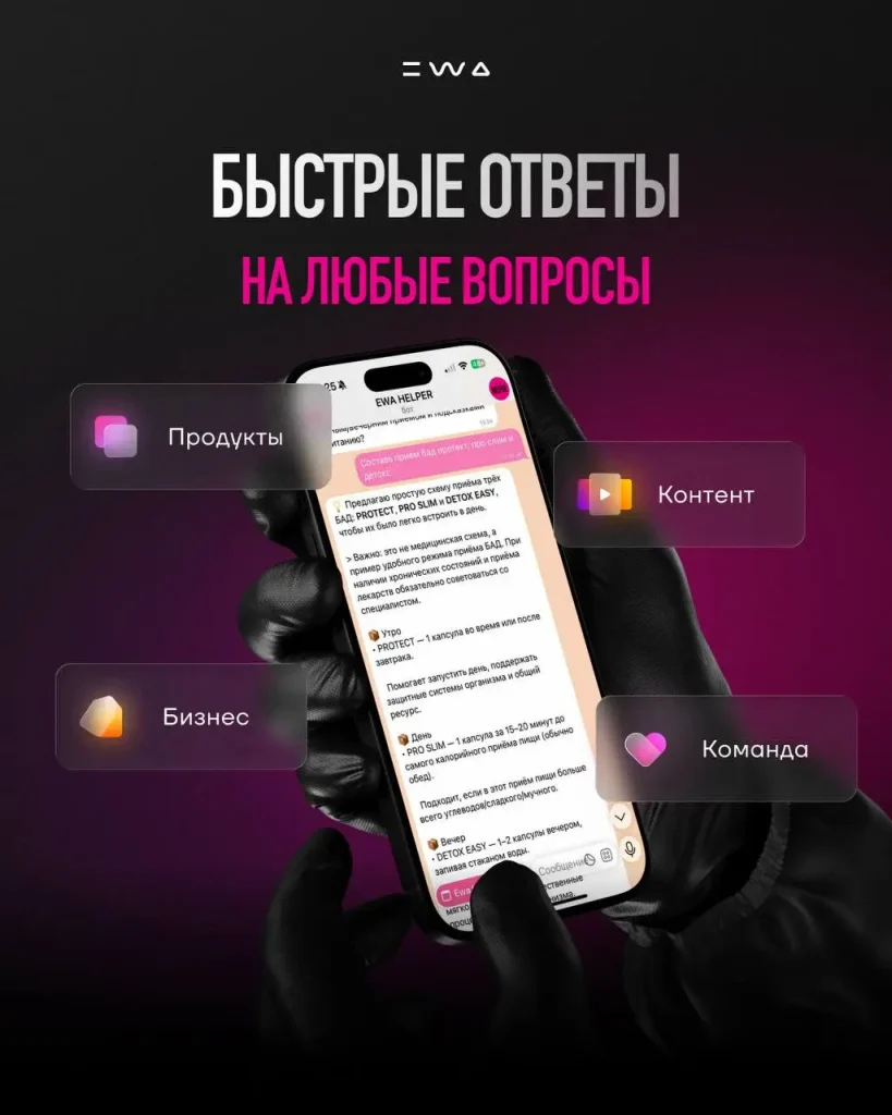ewa helper чат бот