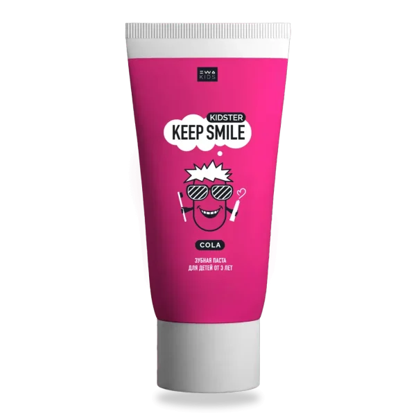 Тюбик зубной пасты KIDSTER KEEP SMILE