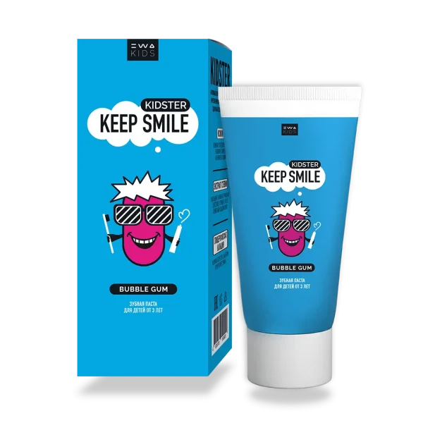 Тюбик зубной пасты KIDSTER KEEP SMILE