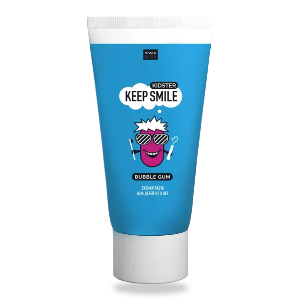 Тюбик зубной пасты KIDSTER KEEP SMILE