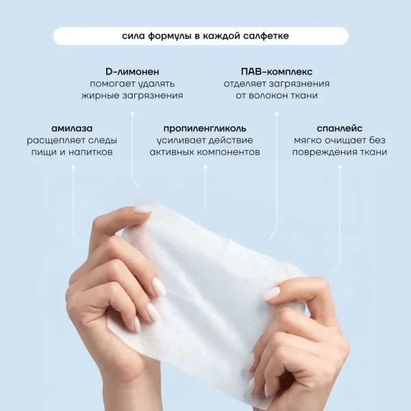 САЛФЕТКИ ОТ ПЯТЕН REMOVE