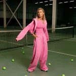 ШТАНЫ ЖЕНСКИЕ РОЗОВЫЕ - Спортивная коллекция лето 2026
